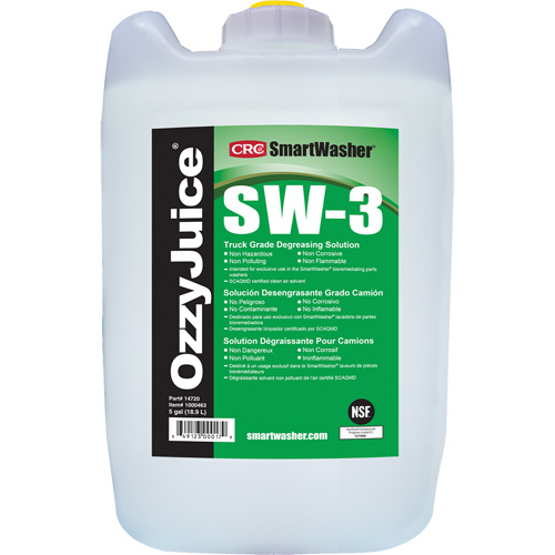 Solution d&eacute;graissante pour camion SmartWasher OzzyJuice, Cruche Action Paper