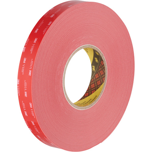 Ruban VHB, 32,9 m (108') lo x 1117,6 mm (44") la, 0,015 mm, Acrylique Action Paper