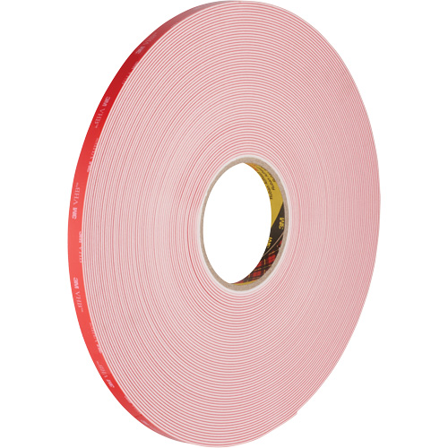 Ruban VHB, 32,9 m (108') lo x 12,7 mm (1/2") la, 62 mils, Acrylique Action Paper