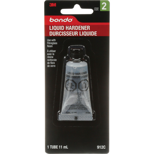 Durcisseur liquide Bondo, Tube Action Paper