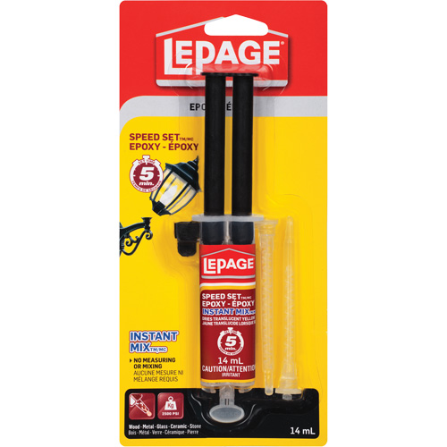 &eacute;poxy &agrave; s&eacute;chage rapide, 14 ml, &eacute;poxyde, Deux composants, Blanc cass&eacute; Action Paper
