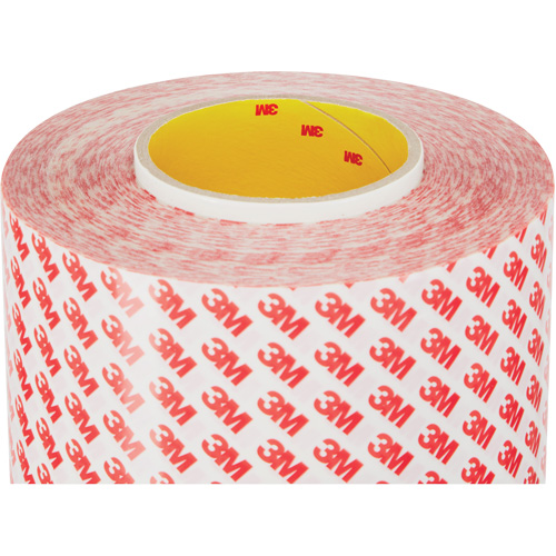 Double-Sided Adhesive Tape, Polyester, 1540 mm (60.62") W x 50 m (164') L, 8 mils Thick Action Paper