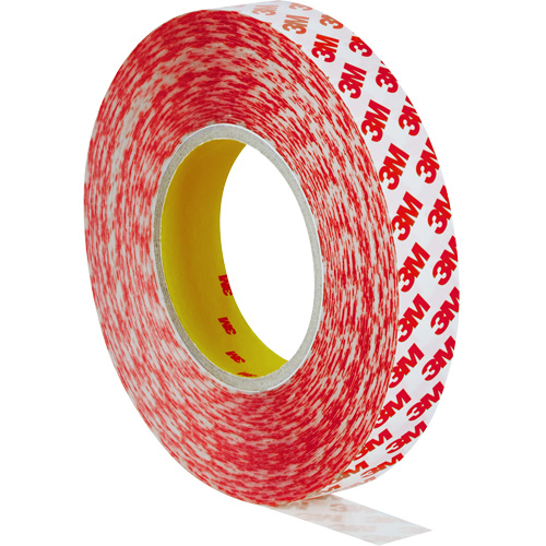 Ruban adh&eacute;sif double face, Polyester, 25 mm (0,98") la x 50 m (164') lo, 8 mils &eacute;pais Action Paper