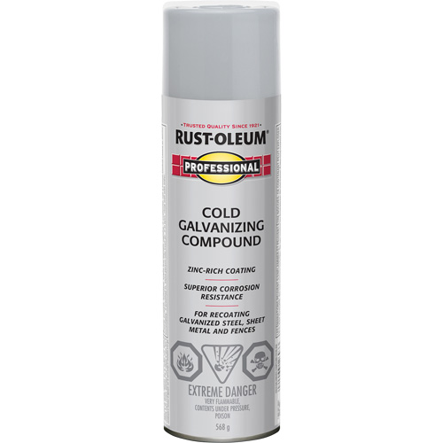 Cold Galvanizing Compound Spray, Aerosol Can Action Paper