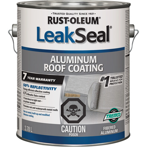 LeakSeal&reg; 7 Year Aluminum Roof Coating Action Paper