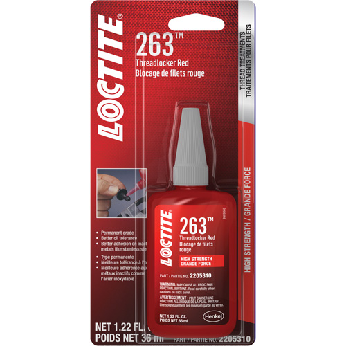 Compos&eacute; de blocage 263, Rouge, &eacute;lev&eacute;, 36 ml, Bouteille Action Paper