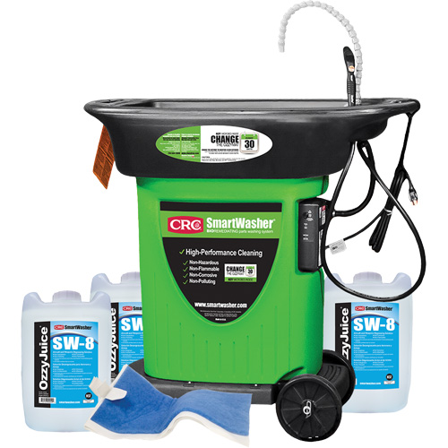 SmartWasher SW-823 Mobile Parts Washer Kit Action Paper