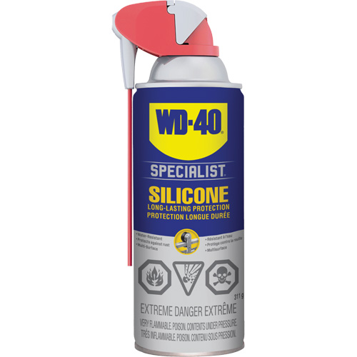 Water Resistant Silicone Lubricant, Aerosol Can Action Paper