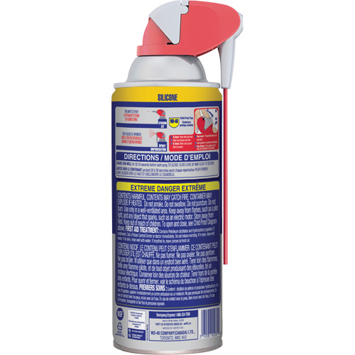 Water Resistant Silicone Lubricant, Aerosol Can Action Paper