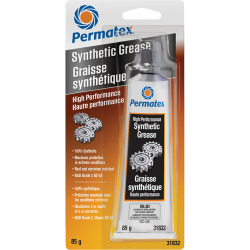 Permatex&reg; Multi-Purpose Synthetic Grease, 85 g, Tube Action Paper
