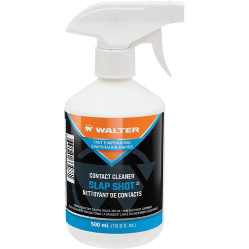 SLAP SHOT Contact Cleaner, Trigger Bottle Action Paper