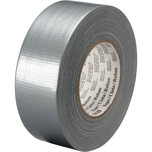 3939 Duct Tape, 9 mils, Silver, 25.4 mm (1") x 55 m (180') Action Paper
