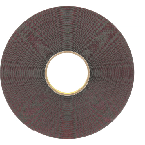 VHB Tape, 33 m (108') L x 25.4 mm (1") W, 45 mils, Acrylic Action Paper