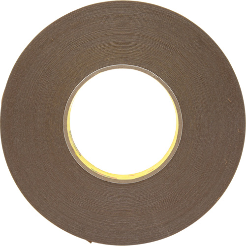 Repositionable Double-Coated Tape, 25.4 mm (1") W x 72 m (236') L, 5.8 mils Action Paper