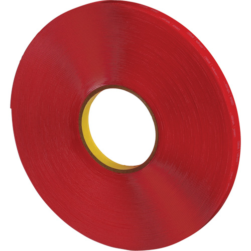 VHB Tape, 33 m (108') L x 12 mm (1/2") W, 40 mils, Acrylic Action Paper