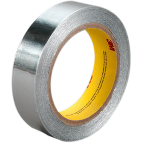 Aluminum Foil Tape, 3.1 mils Thick, 48 mm (1-7/8") x 55 m (180') Action Paper