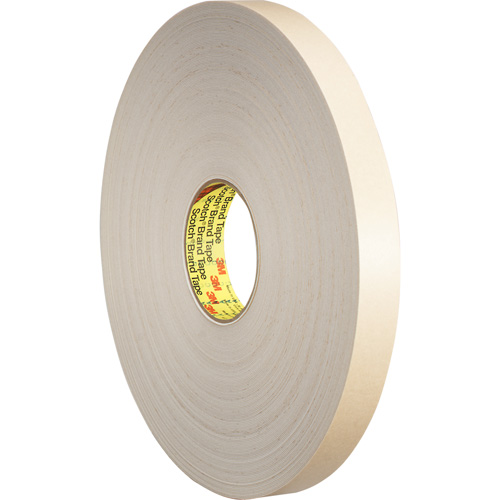 Double-Coated Foam Tape, 33 m (108') L x 18 mm (3/4") W, 62 mils, Polyethylene Action Paper