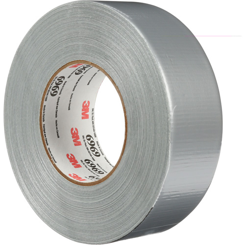 Ruban pour conduits extra robuste 6969, 10,7 mils, Argent, 48 mm (2") x 55 m (180') Action Paper