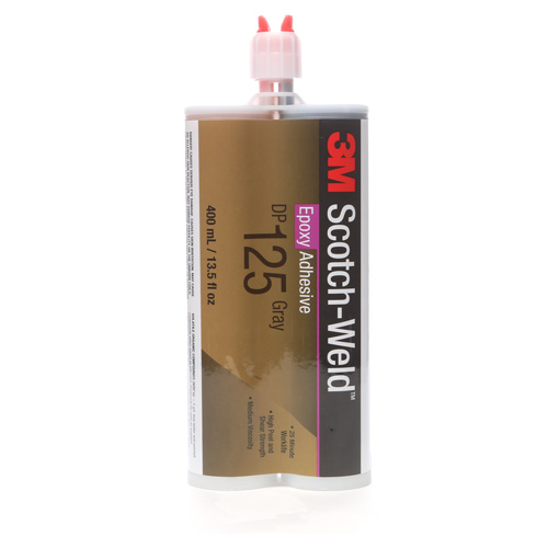 Adh&eacute;sif Scotch-Weld, 400 ml, Cartouche, Deux composants, Gris Action Paper