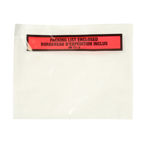 Packing List Envelope, 7" L x 5" W, Endloading Style Action Paper