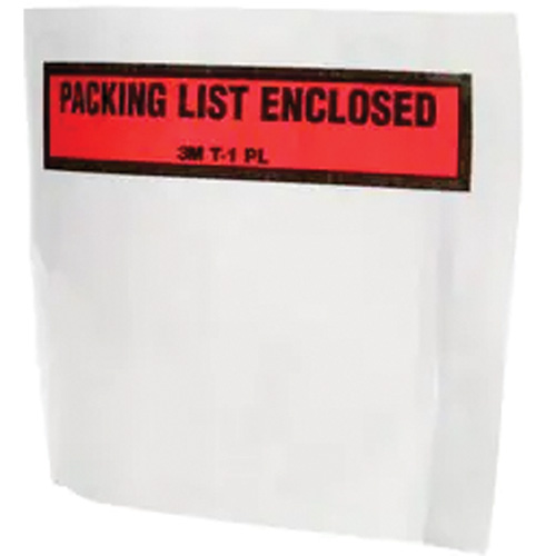 Packing List Envelope, 5-1/2" L x 4-1/2" W, Endloading Style Action Paper