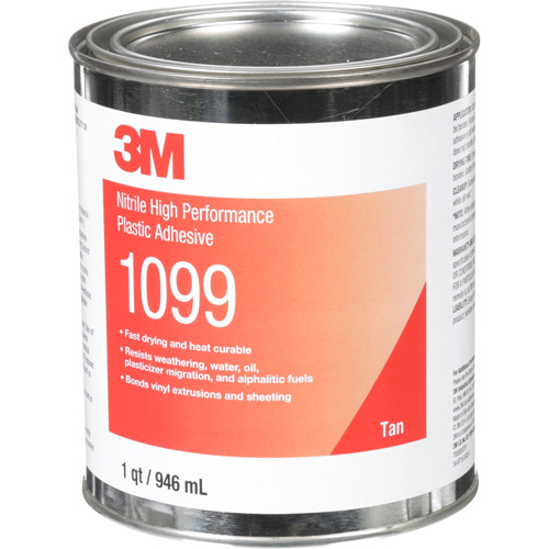 Plastic Adhesive, 946 ml, Can, Tan Action Paper