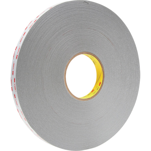 VHB Tape, 66 m (216') L x 12 mm (1/2") W, 25 mils, Acrylic Action Paper