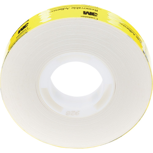 Ruban en tissu ATG repositionnable Scotch 928, 12,7 mm (1/2") x 16,5 m (54'), Transparent Action Paper