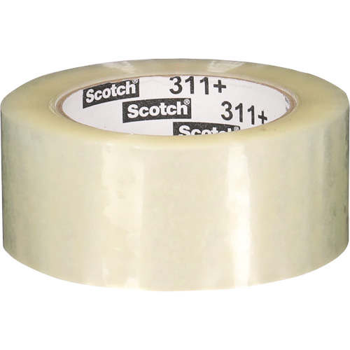 Ruban d'emballage Scotch 311+, Adh&eacute;sif Acrylique, 48 mm (1-22/25") x 100 m (328') Action Paper