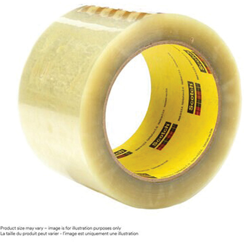Ruban pour sceller les boîtes Scotch 355, Adh&eacute;sif Thermofusible, 3,15 mils, 36 mm (1-1/2") x 50 m (164') Action Paper