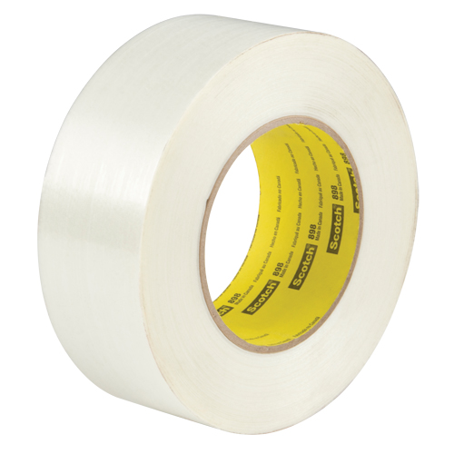 Ruban renforc&eacute; de filaments Scotch, &eacute;paisseur 6,6 mils, 48 mm (1-22/25") x 55 m (180')  Action Paper