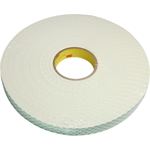 Foam Tape, 33 m (108') L x 25.4 mm (1") W, 1.5 mils, Urethane Action Paper