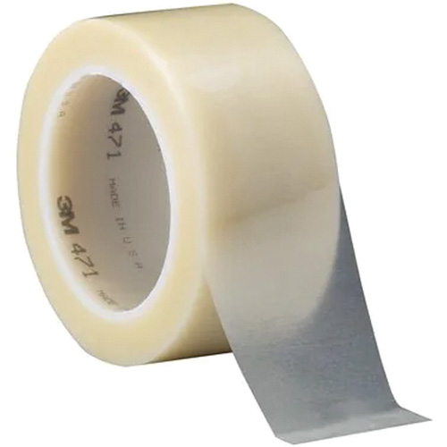 Ruban en vinyle 471, 102 mm (4") la x 32,9 m (108') lo, 5,3 mils, Jaune Action Paper