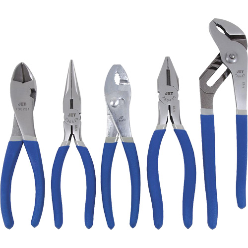 JPS-5M Mechanic's Pliers Set, 5 Pieces Action Paper