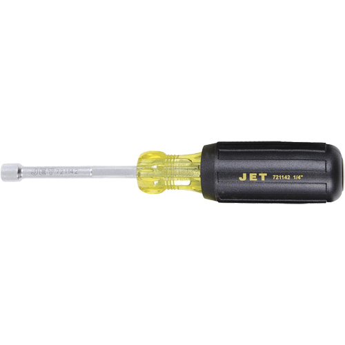 JKND-14 Nut Driver, 1/4" Drive, 3" L, Non Magnetic Action Paper