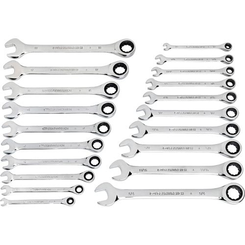 72-Tooth Combination Wrench Set Action Paper