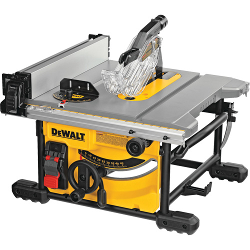 Scie &agrave; table compacte pour le chantier, 120 V, 15 A, 5800 tr/min Action Paper