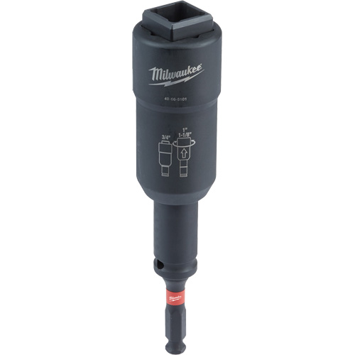 Shockwave Lineman's 3-in-1 Distribution Utility Socket, Click, 1/2" Square Drive Action Paper
