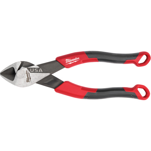Diagonal Comfort Grip Cutting Pliers, 6" L Action Paper