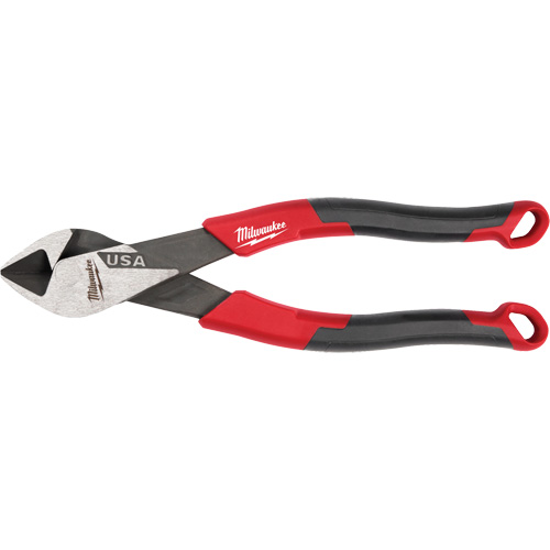 Diagonal Comfort Grip Cutting Pliers, 7" L Action Paper