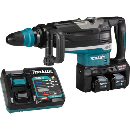 Marteau rotatif sans fil avec moteur sans balai XGT SDS-Max, 80 V, 2", 16 lb-pi, 150-310 tr/min Action Paper