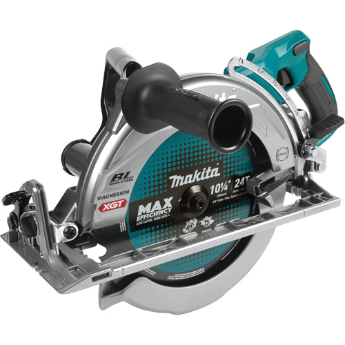 XGT Rear-Handle Circular Saw with Brushless Motor, 10-1/4", 40 V Action Paper