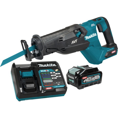 XGT Brushless Cordless Reciprocating Saw, 40 V, Lithium-Ion Battery, 0-3000 SPM Action Paper