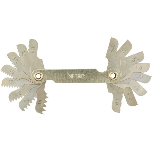 Thread Pitch Gauge Action Paper