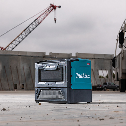 Four &agrave; micro-ondes sans fil 40 V Max XGT (outil seulement), 350 W/500 W, Noir/bleu Action Paper