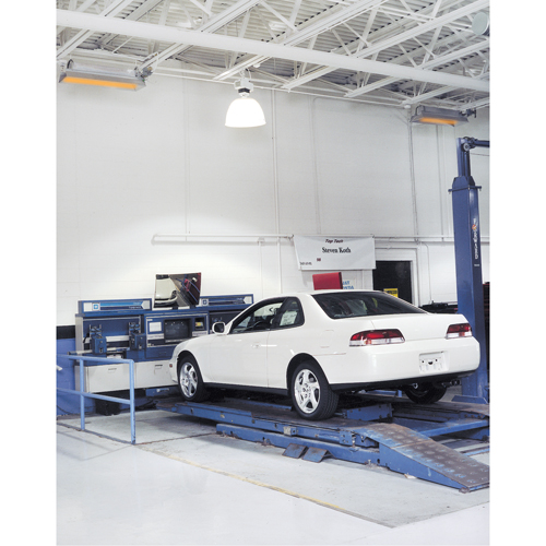 8000 Series Heater, Radiant Heat, Natural Gas, 60000 BTU/H Action Paper