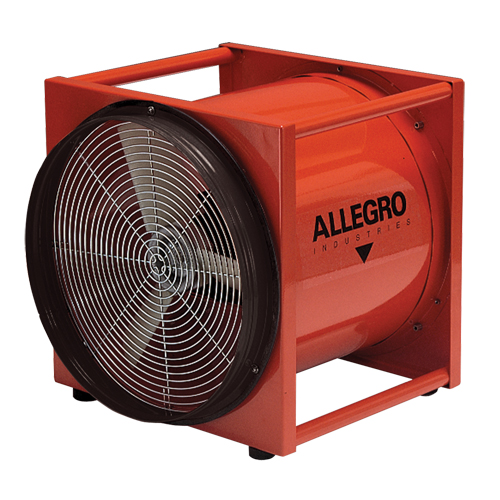 Axial Blowers, 2 HP, 5500 CFM Action Paper
