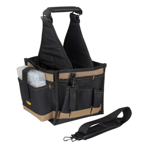 Tool Pouches, Canvas, 25 Pockets, Black Action Paper