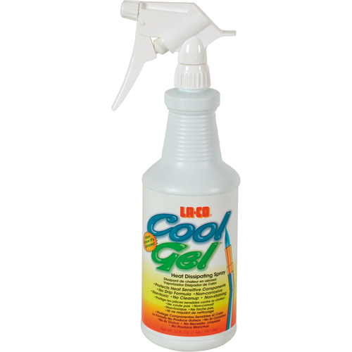Cool Gel&reg; Heat Barrier Spray Action Paper