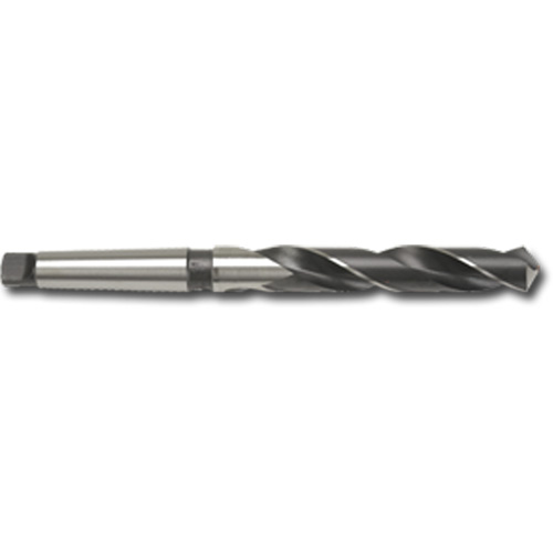 Morse Taper Shank Drill Bit, 9/16", Cobalt, 4-7/8" Flute Action Paper